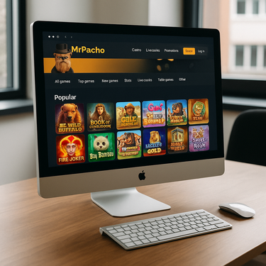 MrPacho Casino - Desktop Design Interface - Nederlandse Online Casino